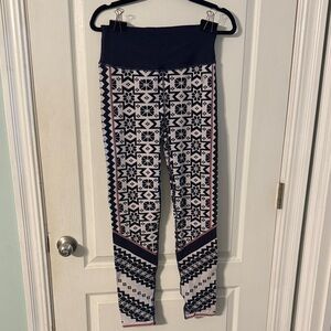 Free People Movement Geometric Patterned Leggings size medium/large